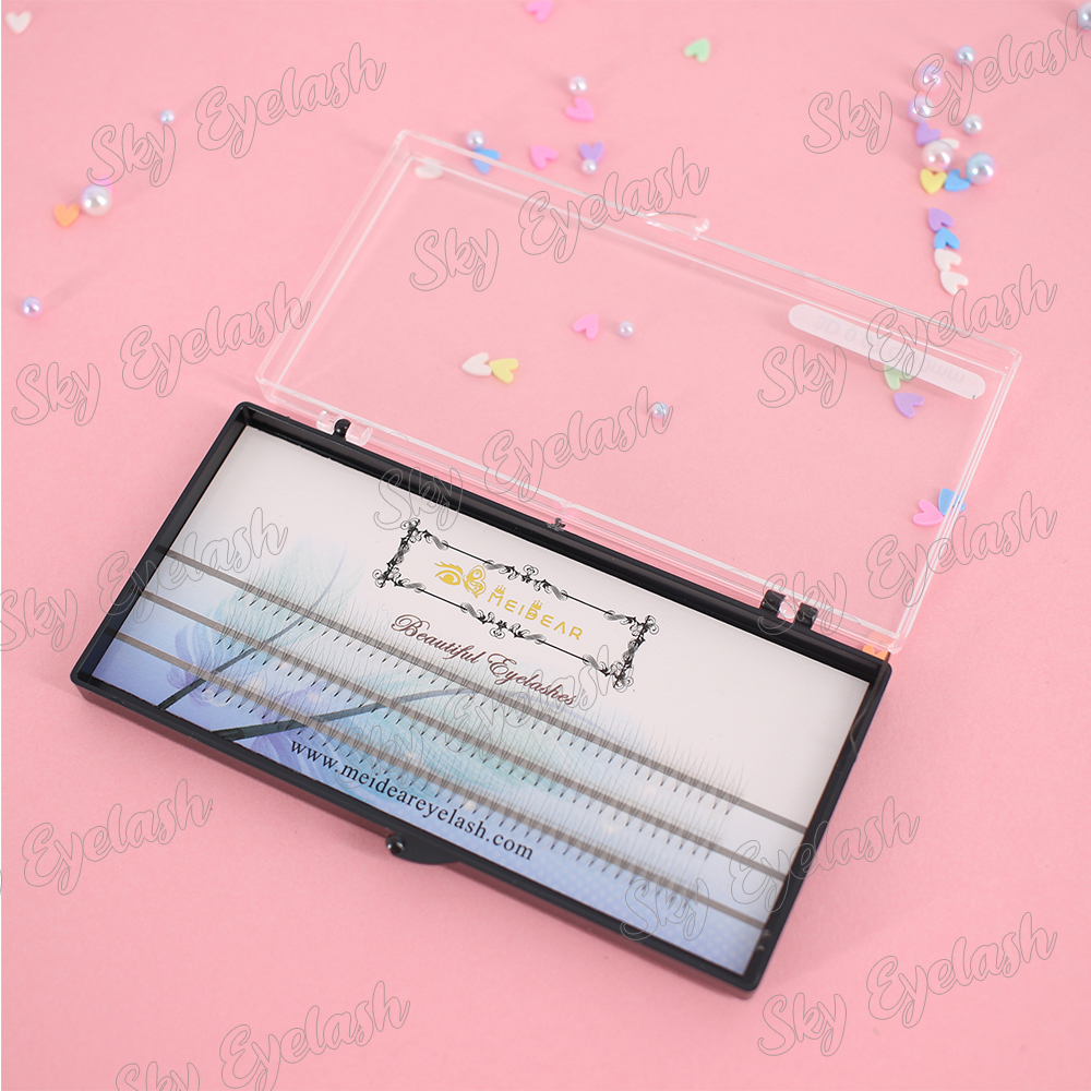 Lash vendor wholesale premade fan eyelash extensions with good lash glue