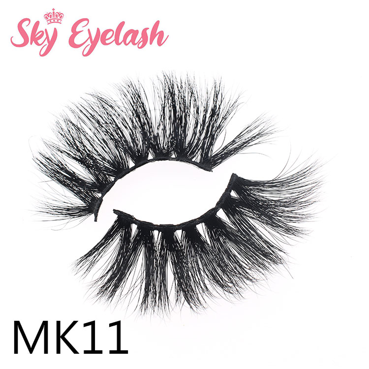 Premium flurry real mink lashes distributor and private label packing factory price logo customized ES