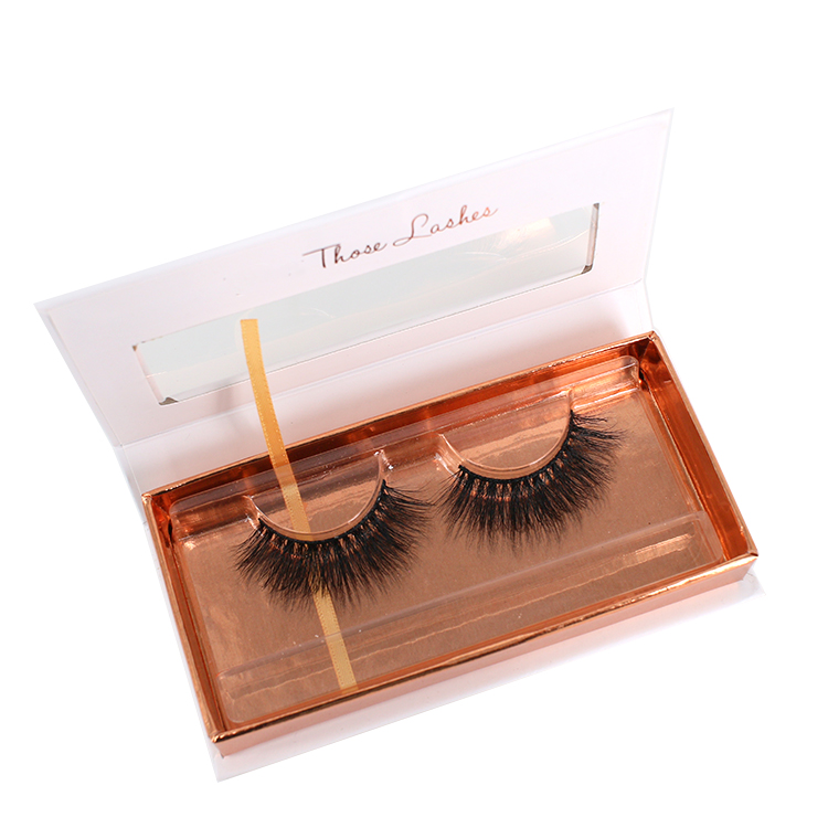 Mink lash vendors supply own brand eyelash packaging with private label USA