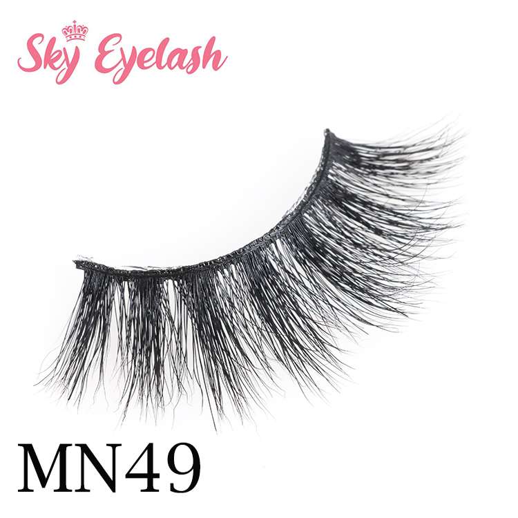 Best siberian full strip 3D mink eyelashes vendor with private label box YO