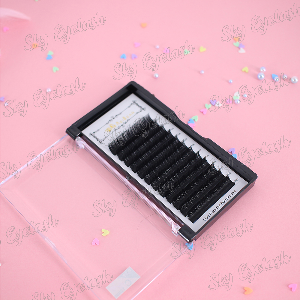 Eyelash extension supplies wholesale mink eyelash extension with best lash extension glue 
