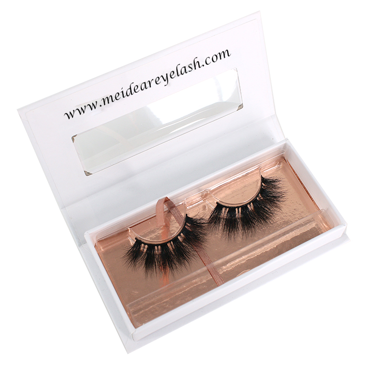 Mink lash vendors wholesale lash packaging box for 5D mink eyelash India