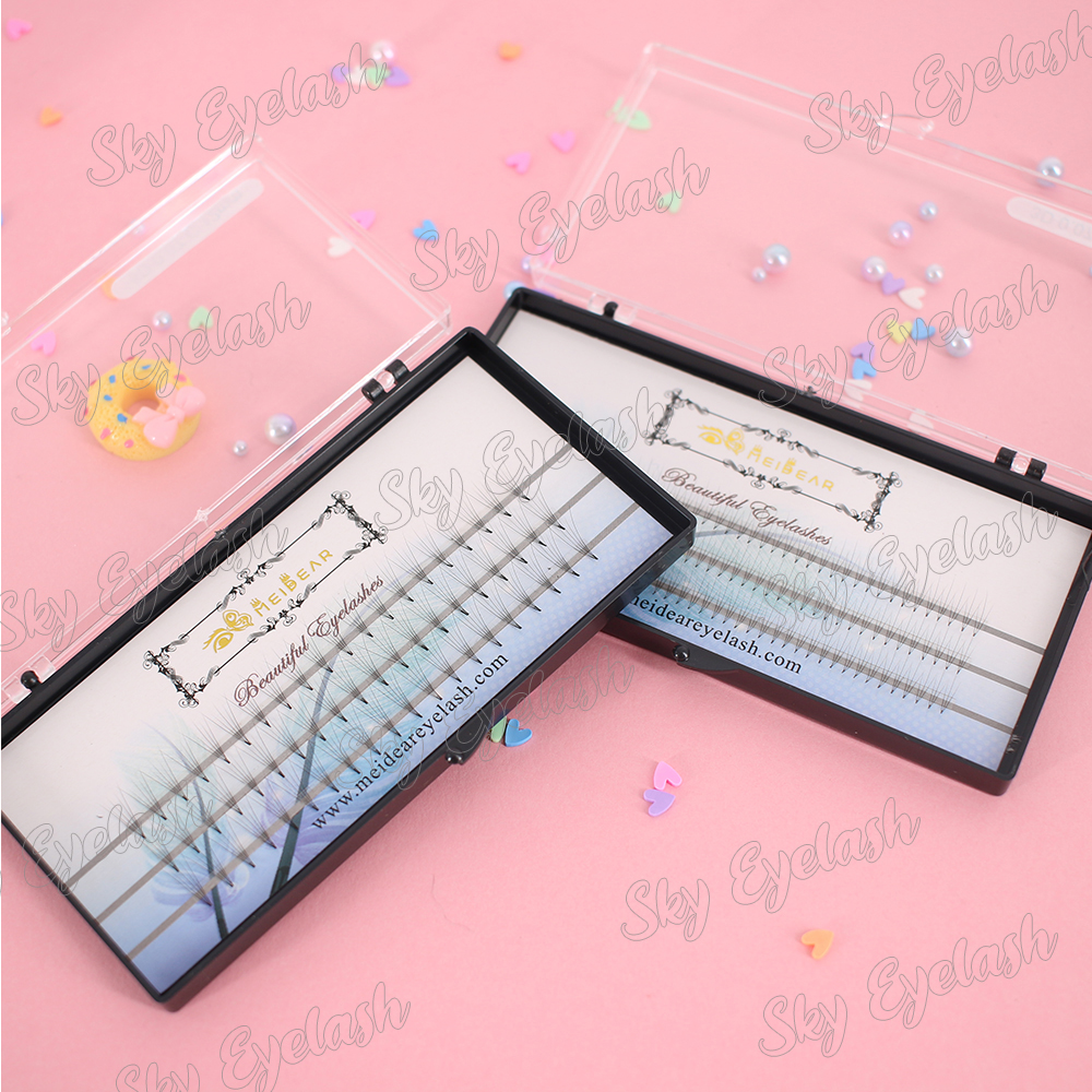 Eyelash vendor wholesale premade fan eyelash extensions glue for eyelash salon