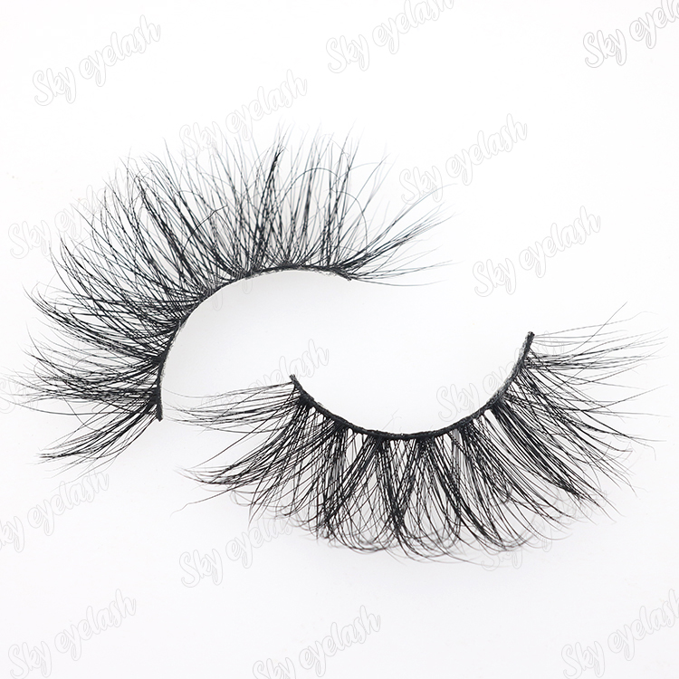 Eyelash package box wholesale with private label 25mm eyelashes-BW