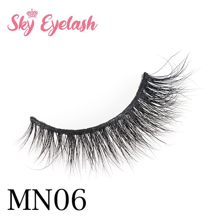 Real mink lashes vendor wholesale false eyelashes natural looking 3D mink eyelashes CO
