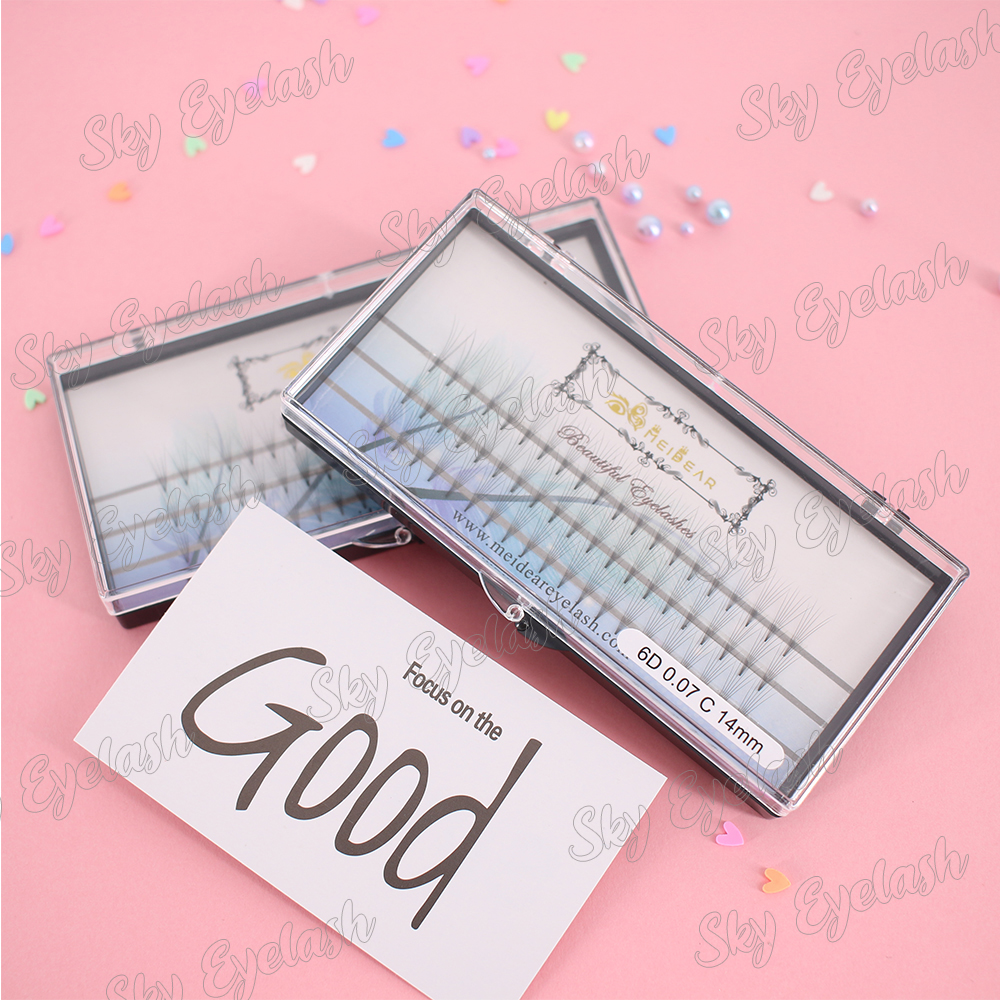 Eyelash manufacturer wholesale premade fan eyelash extension near me with adhesive