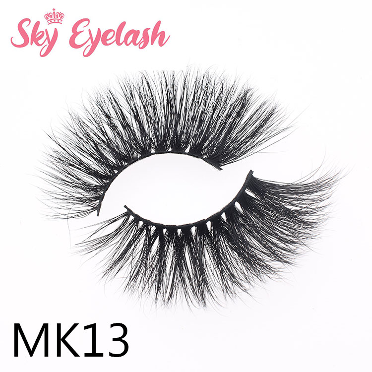 Gorgeous real mink eyelash wholesale distributor private logo glitter packing to US ES