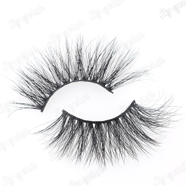 Eyelash package box wholesale with private label 25mm eyelashes-BW