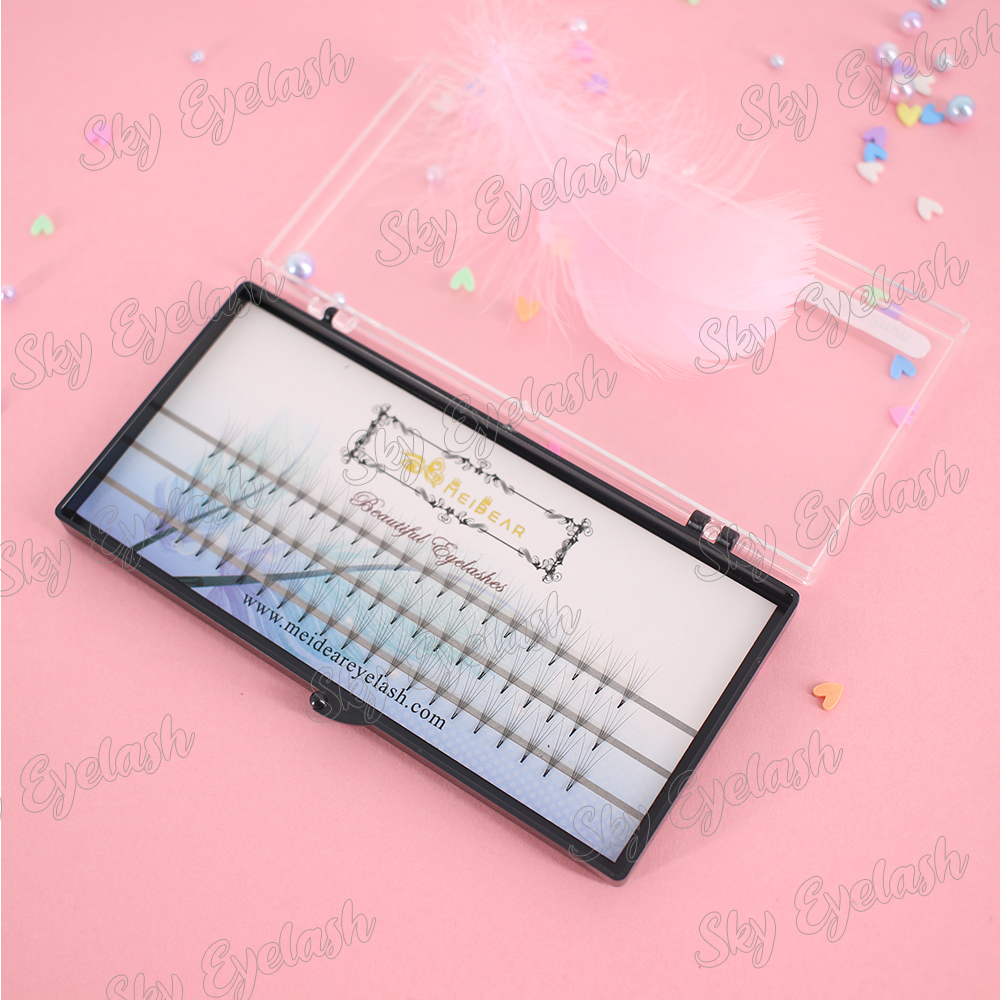 Eyelash manufacturer wholesale premade fan eyelash extension near me with adhesive