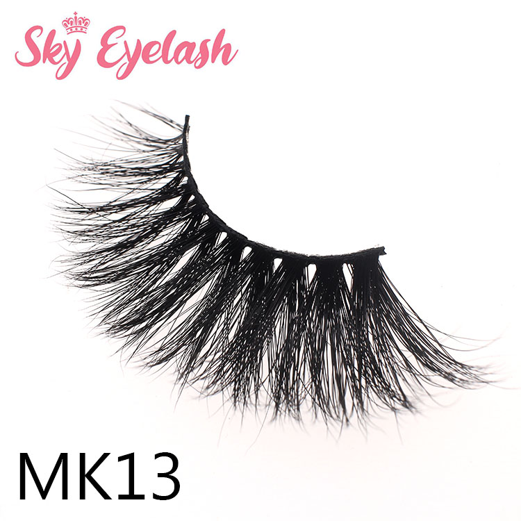 Gorgeous real mink eyelash wholesale distributor private logo glitter packing to US ES