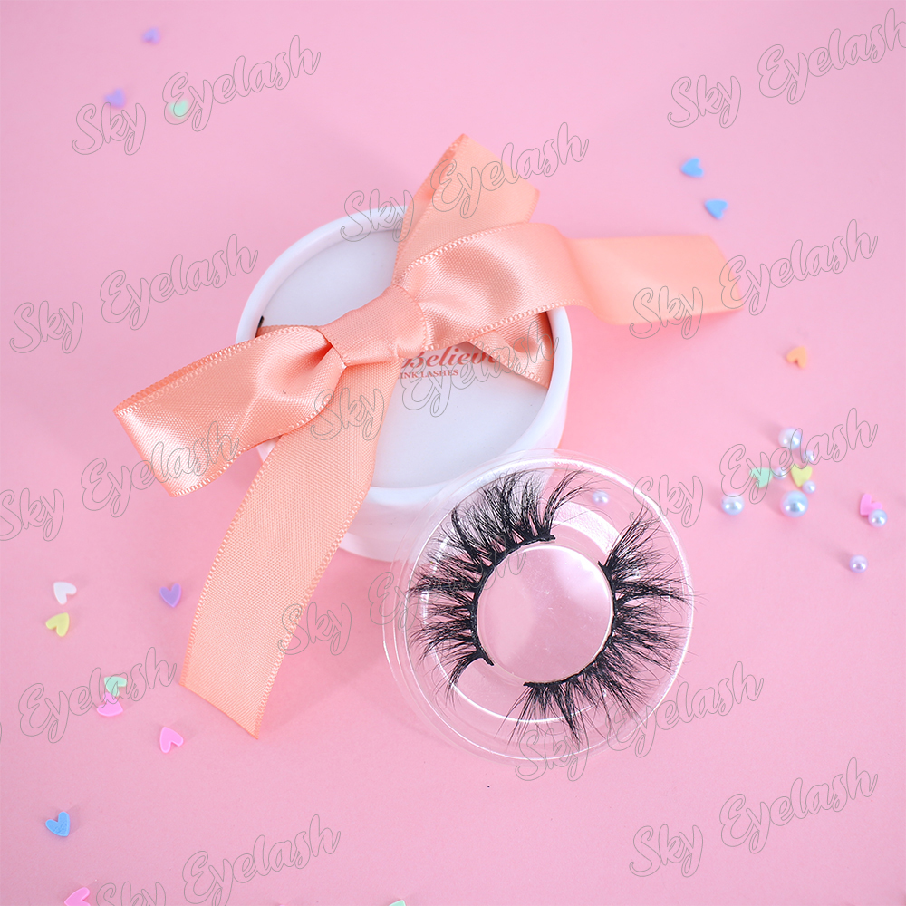 Lash vendors supply custom eyelash paper carton packaging with custom business name