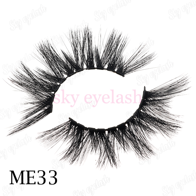 Synthetic fibers lashes vendor wholesale vegan 3D faux mink to Australia with customized-box-BW