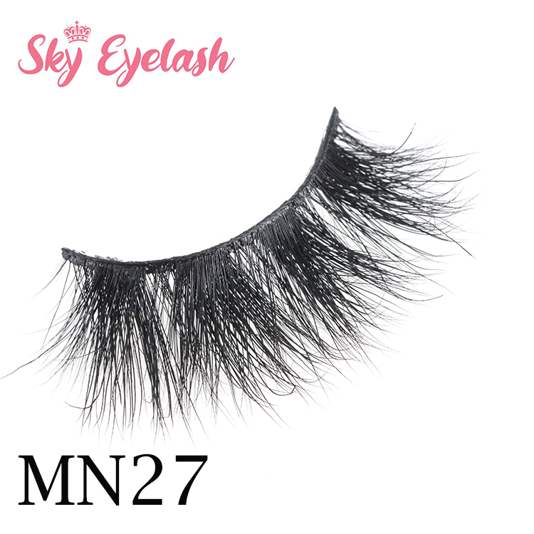 Lashes vendor wholesale real mink new arrival 3D mink eyelashes with custom packaging CO