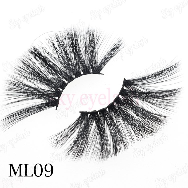 False eyelash supplier wholesale 5D faux mink eyelashes with private label-BW