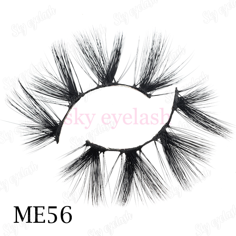 Eyelash distributor supplies 3D faux mink lashes with eyelash packaging to US-BW