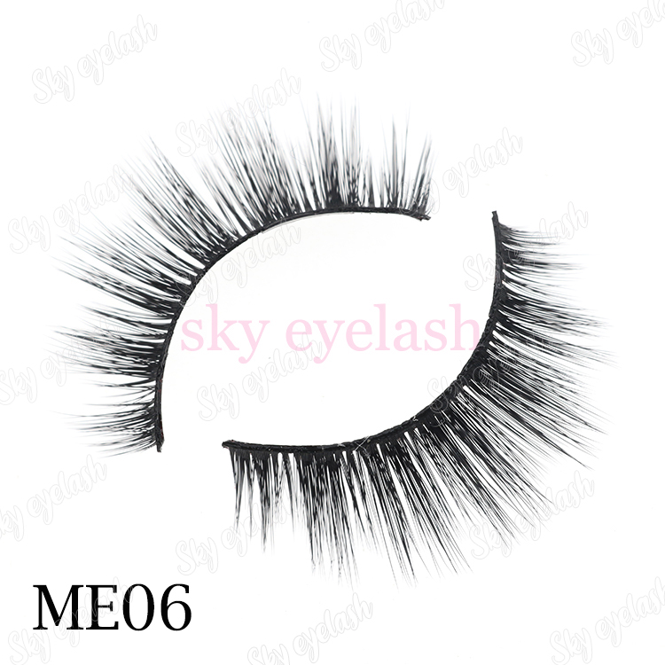 Fluffy 3D faux mink eyelashes wholesale from lash factory-BW