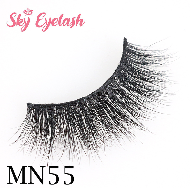 Luxurious 3d real mink eyelash wholesale with private lash box OEM YO