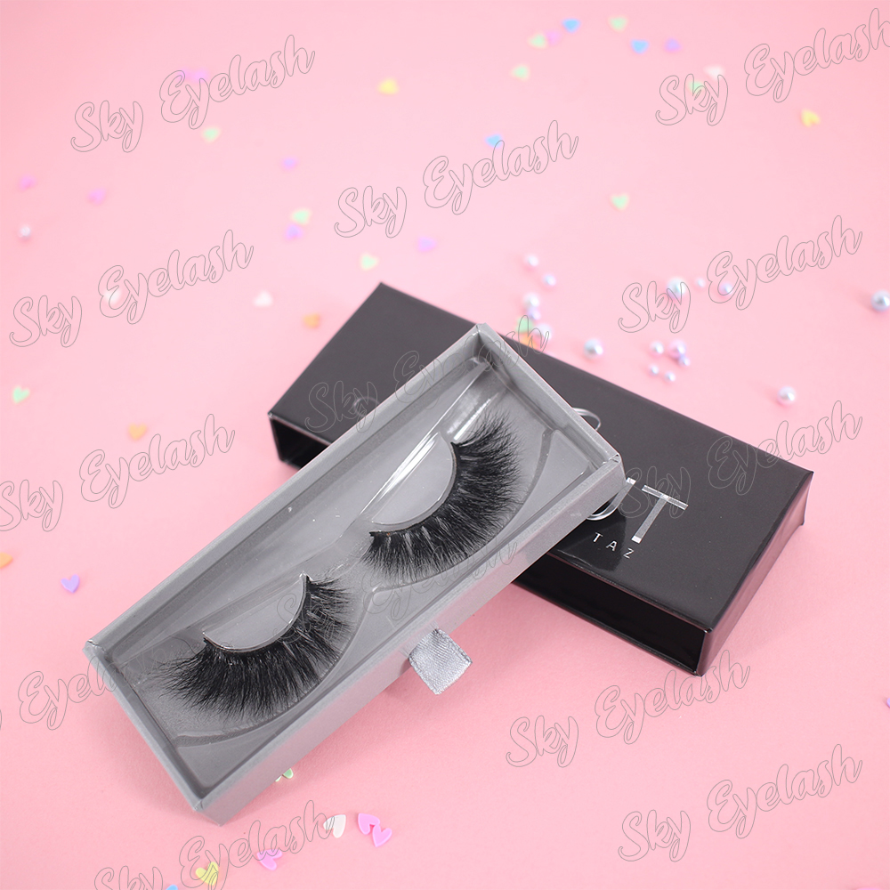 Good false eyelashes wholesale mink lashes glue with custom brand to UK