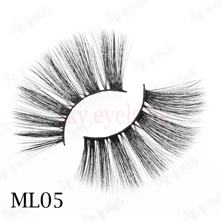 False eyelash supplier wholesale 5D faux mink eyelashes with private label-BW
