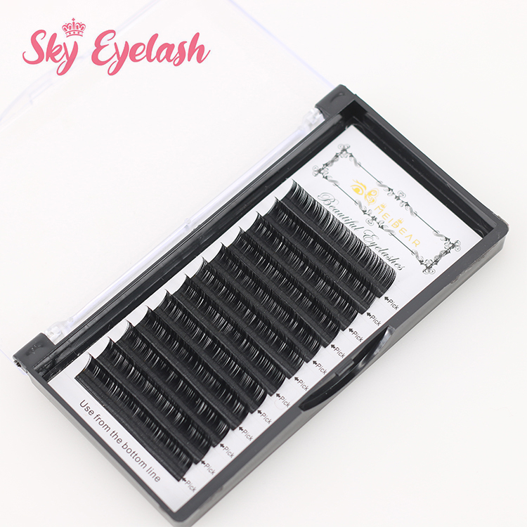 Eyelash extensions supplies wholesale c cc d curl lash individual extensions-BW