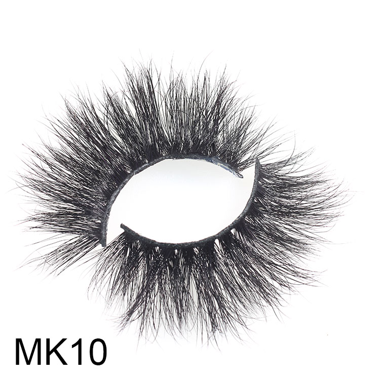 25mm long 3D mink eyelash vendors with own brand packaging CO