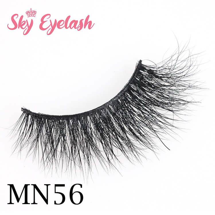 Cheap 3d real mink eyelash and private lash box vendors USA YO