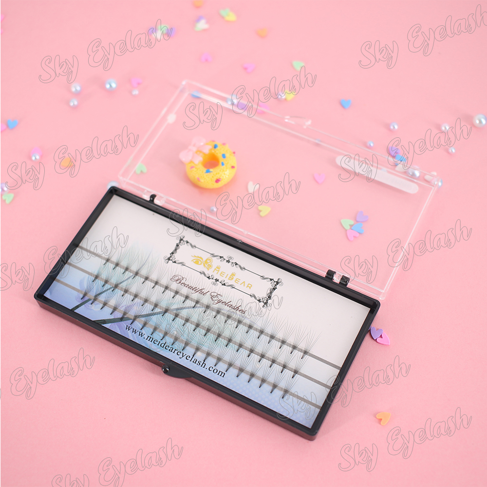 Eyelash vendor wholesale premade fan eyelash extensions glue for eyelash salon