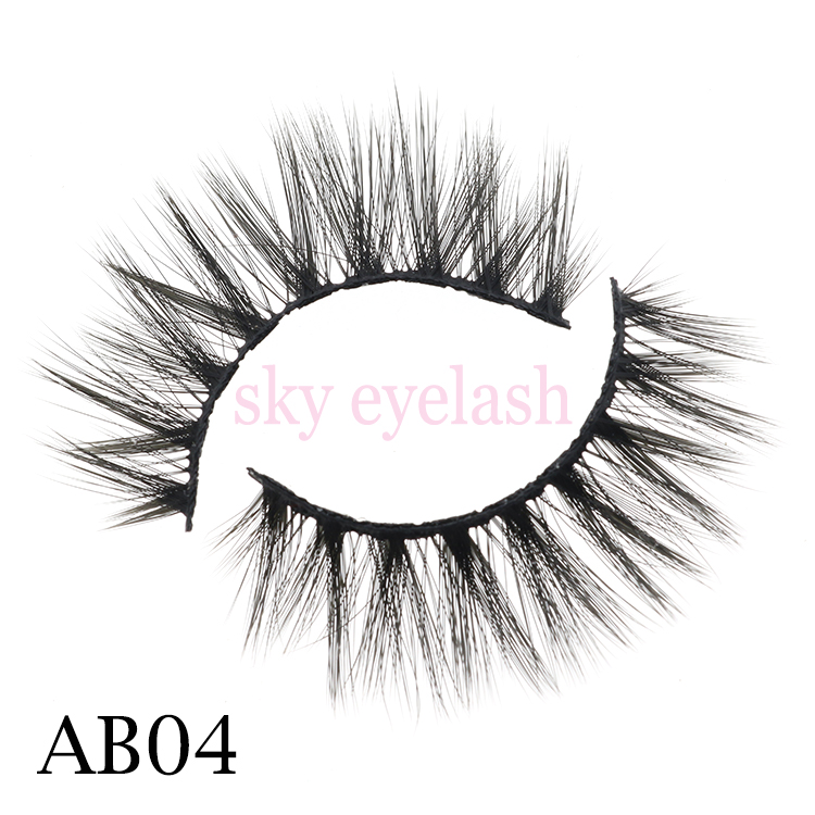 Best 3D faux mink eyelashes with false eyelash glue to UK USA CO