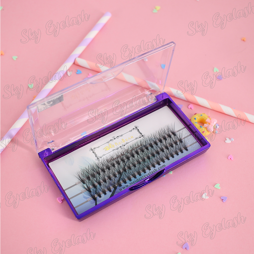 Lash vendor wholesale volume eyelash extensions with semi-permanent lash glue