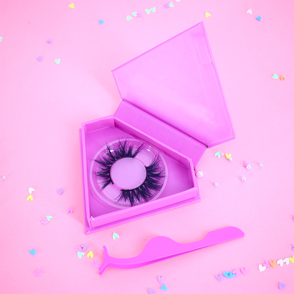 Lashes vendor wholesale strip 3D mink false eyelashes with custom packages