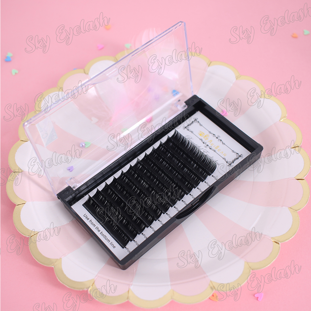 Lash vendor supply mink individual lashes eyelash extension kit with best glue