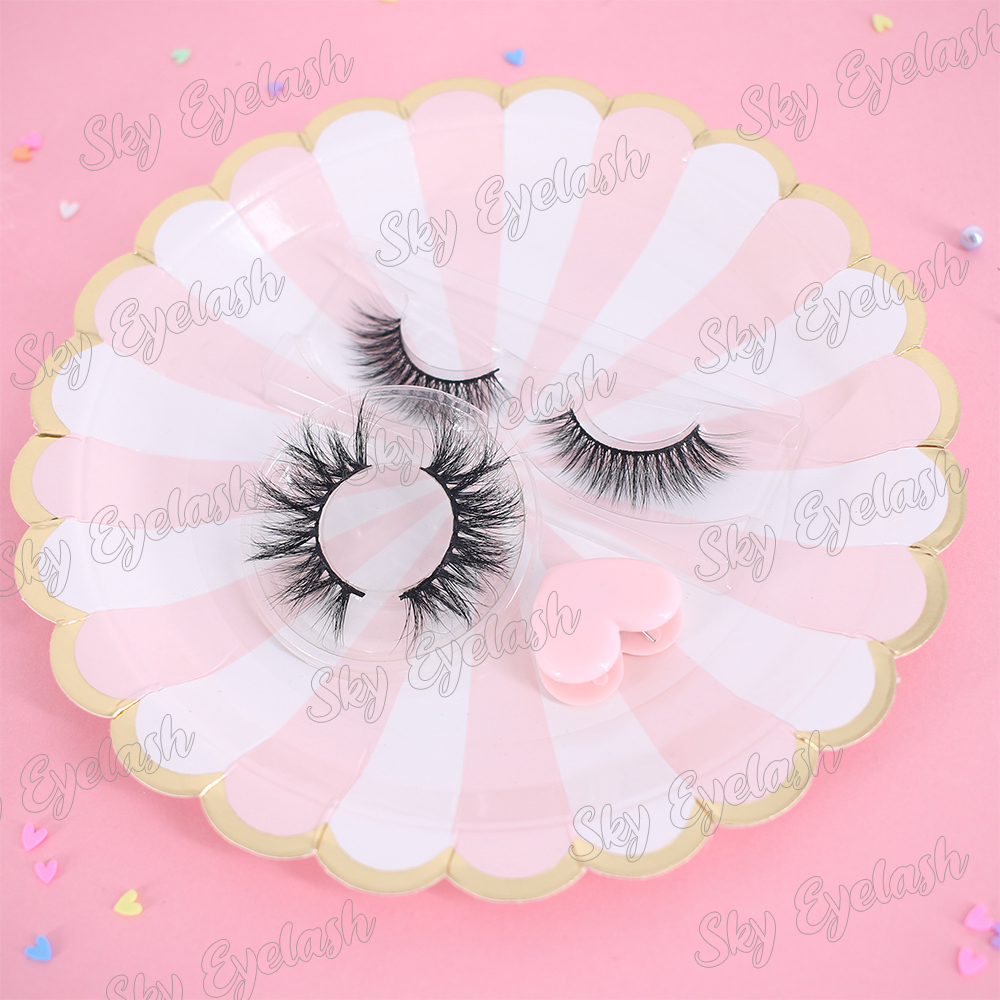 lash vendor wholesale 3D silk lashes eyelash dye with custom packaging