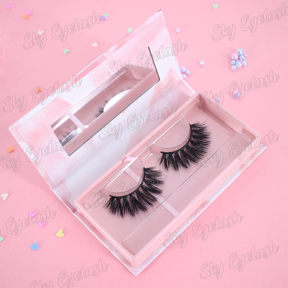 Wholesale  5D mink eyelashes with cheap price to Canada USA CO