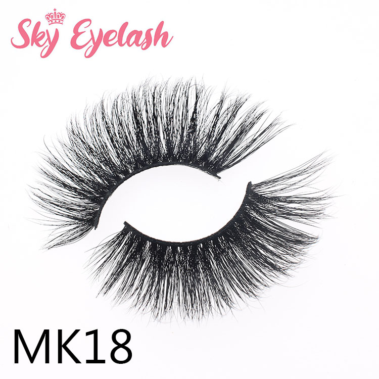 Wholesale real mink lashes China vendor create your own packing box to California ES