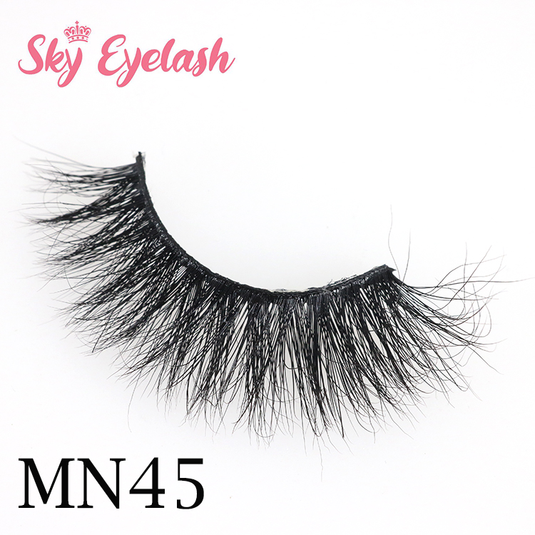 Wholesale 25mm 5D mink eyelashes distributor to USA with packaging CO