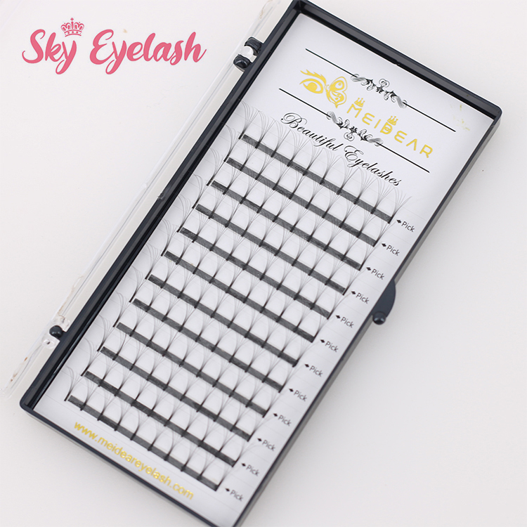 Wholesale high quality volume eyelash extension 0.07mm D curl mixed lengths CO