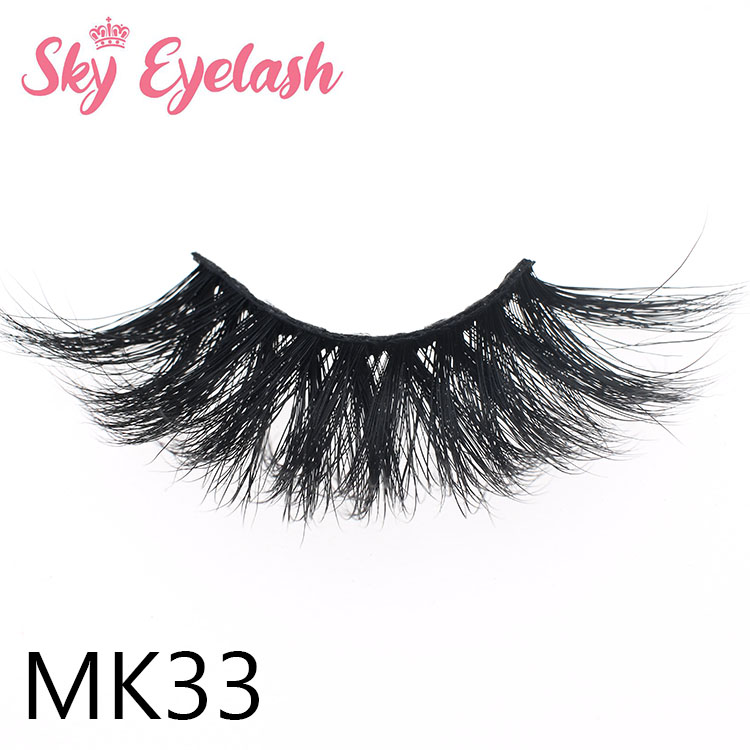 Lash vendor provides wholesale price 25mm long mink 3D eyelashes to Australia-BW