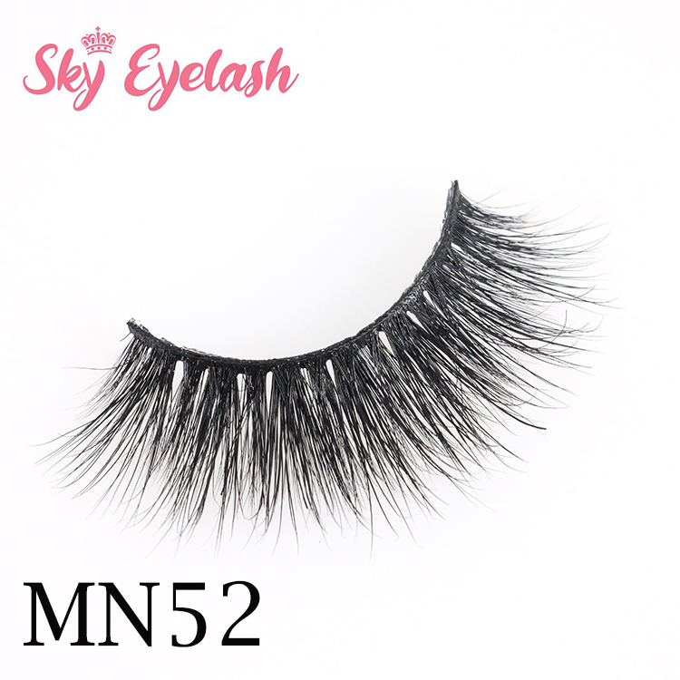 3d mink fake false luxury luxurious long thick mink eyelashes eyelash vendors for sale to Europe USA AW