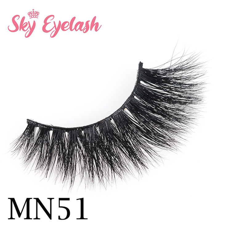 3d mink fake false luxury luxurious long thick mink eyelashes eyelash vendors for sale to Europe USA AW