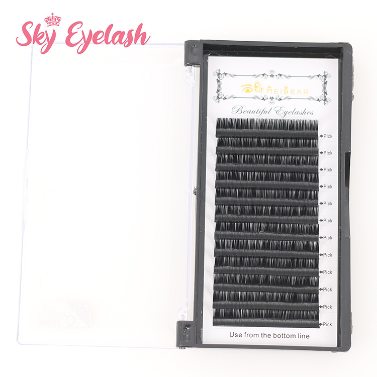 Lash vendor wholesale mink eyelash extensions with mega 0.03mm 0.05mm classic to UK CO