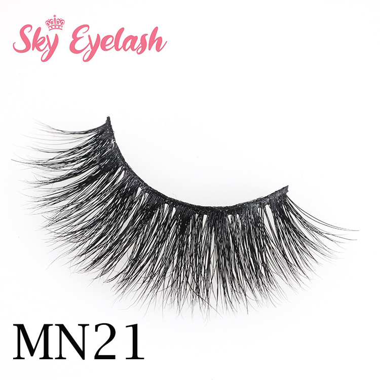 Factory wholesale price 3d real mink eyelash best quality lashes with custom packaging  YO