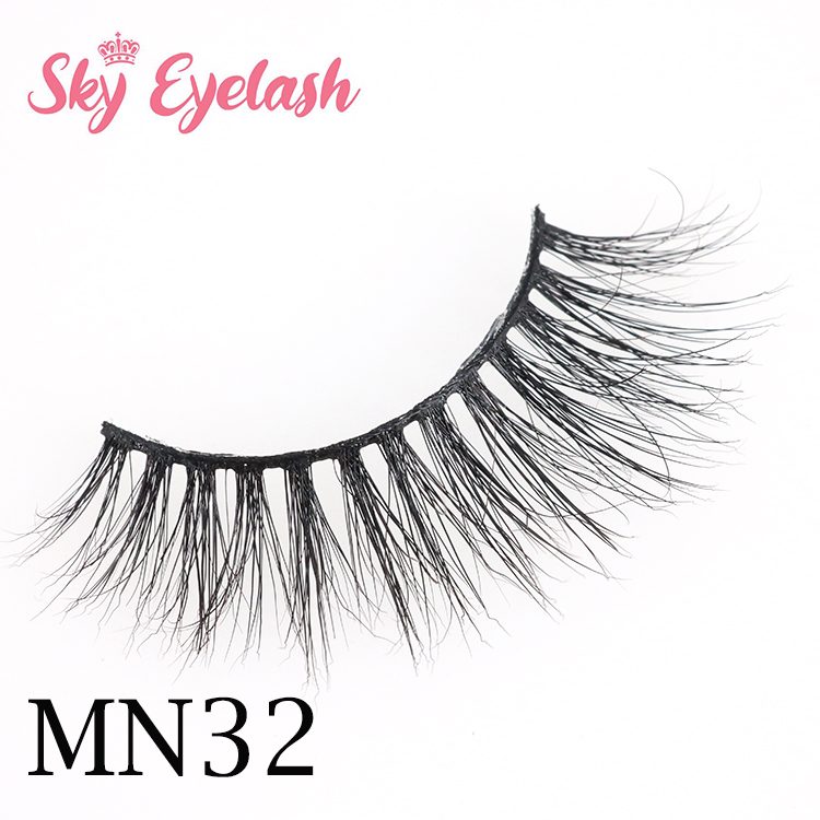 Luxury High Quality 16mm Real Mink Lashes Wholesale Vendors From China OL 