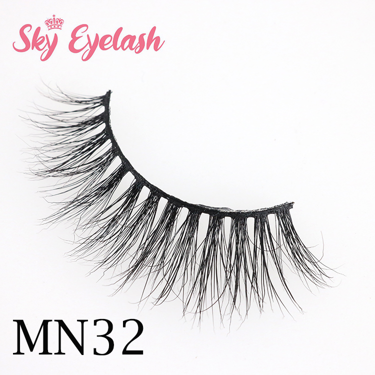 Luxury High Quality 16mm Real Mink Lashes Wholesale Vendors From China OL 