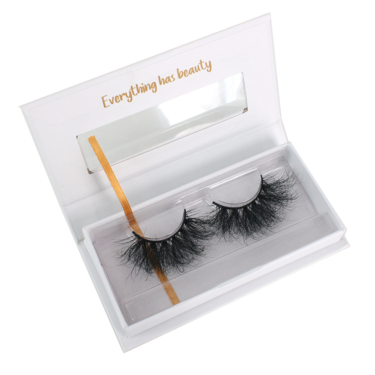 2021 suppliers wholesale eyelash packaging box for Siberian mink lash to America