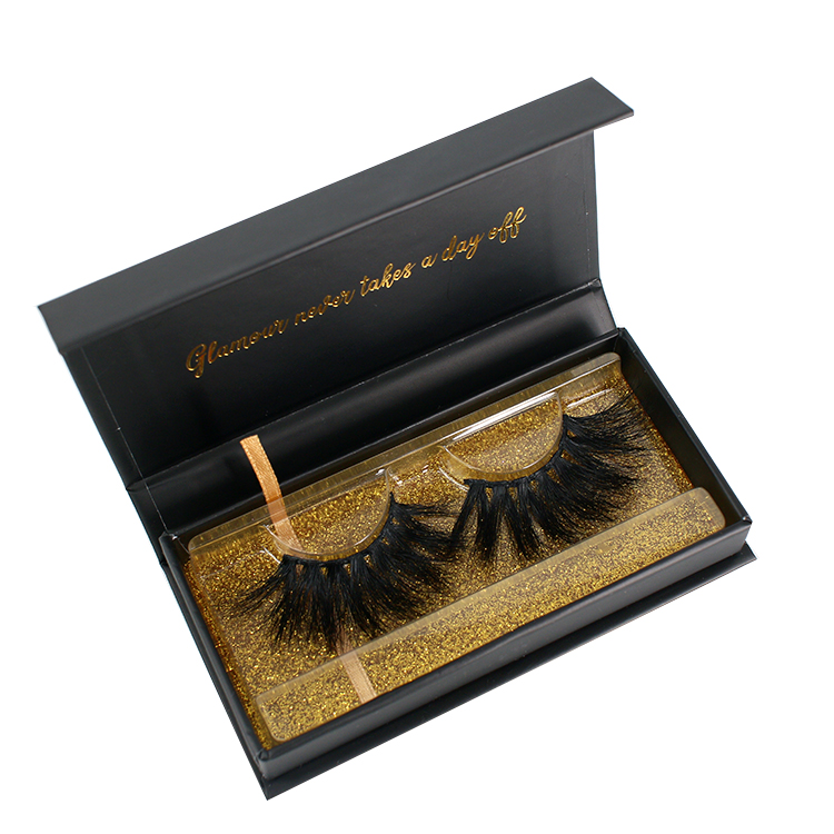 Mink lash vendors wholesale lash packaging box for 5D mink eyelash India