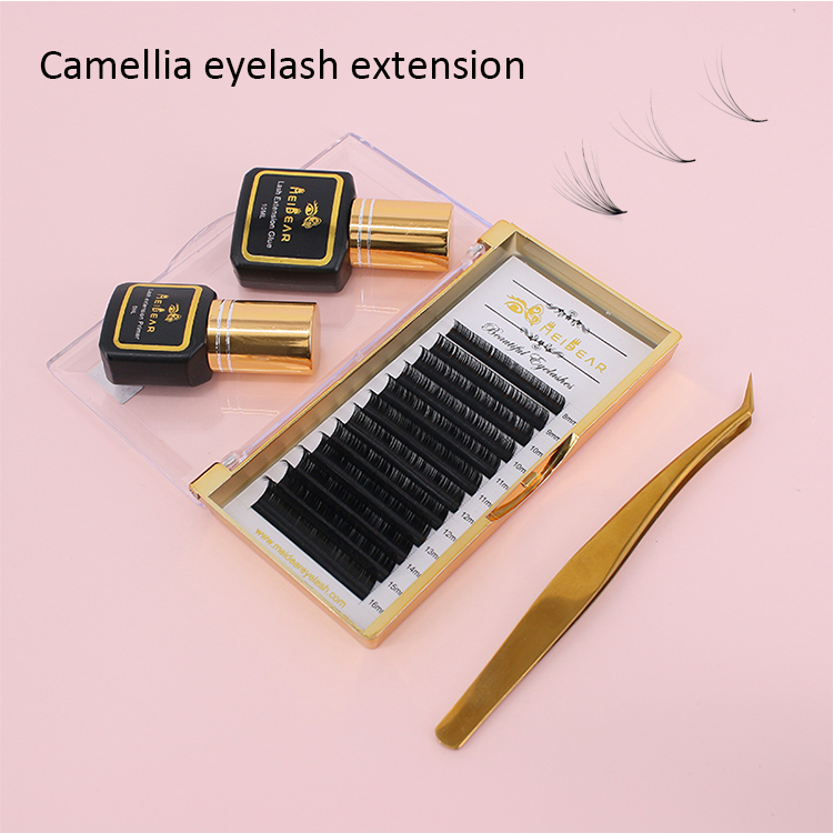 0.05mm  0.07mm Multi volume Camellia eyelash extensions length 5-25mm mixed