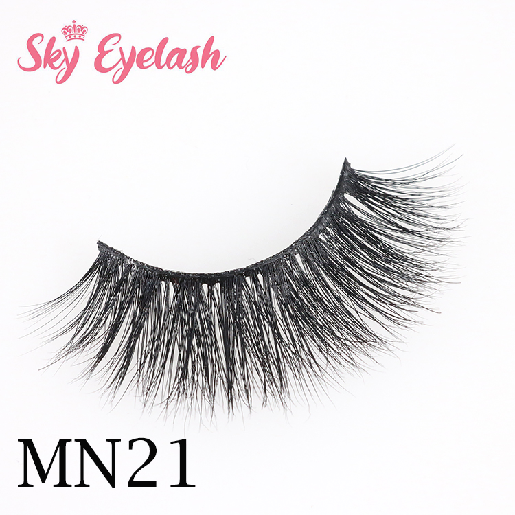 Wholesale custom 3D Mink eyelash with wonderful  diamond shape eyelash packaging boxes OL