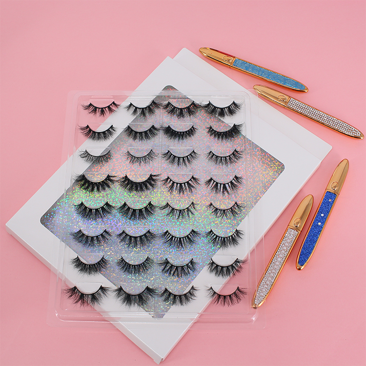Private label lash suppliers wholesale 16 pairs lash book packaging to USA
