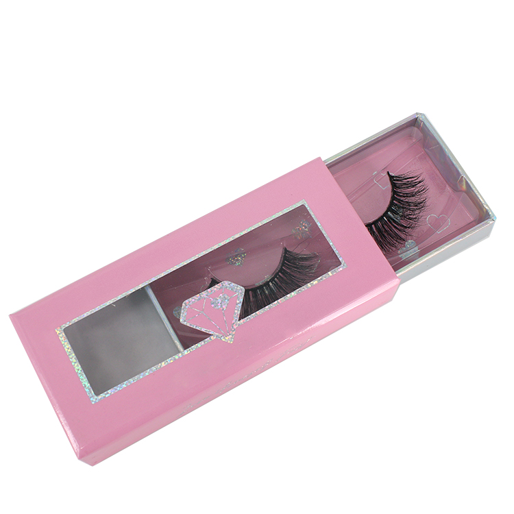2021 suppliers wholesale eyelash packaging box for Siberian mink lash to America