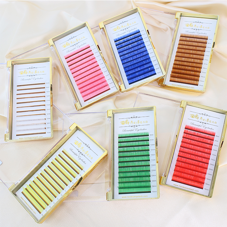 2021 Best lash wholesaler supply eyelash extensions with private label packaging CO